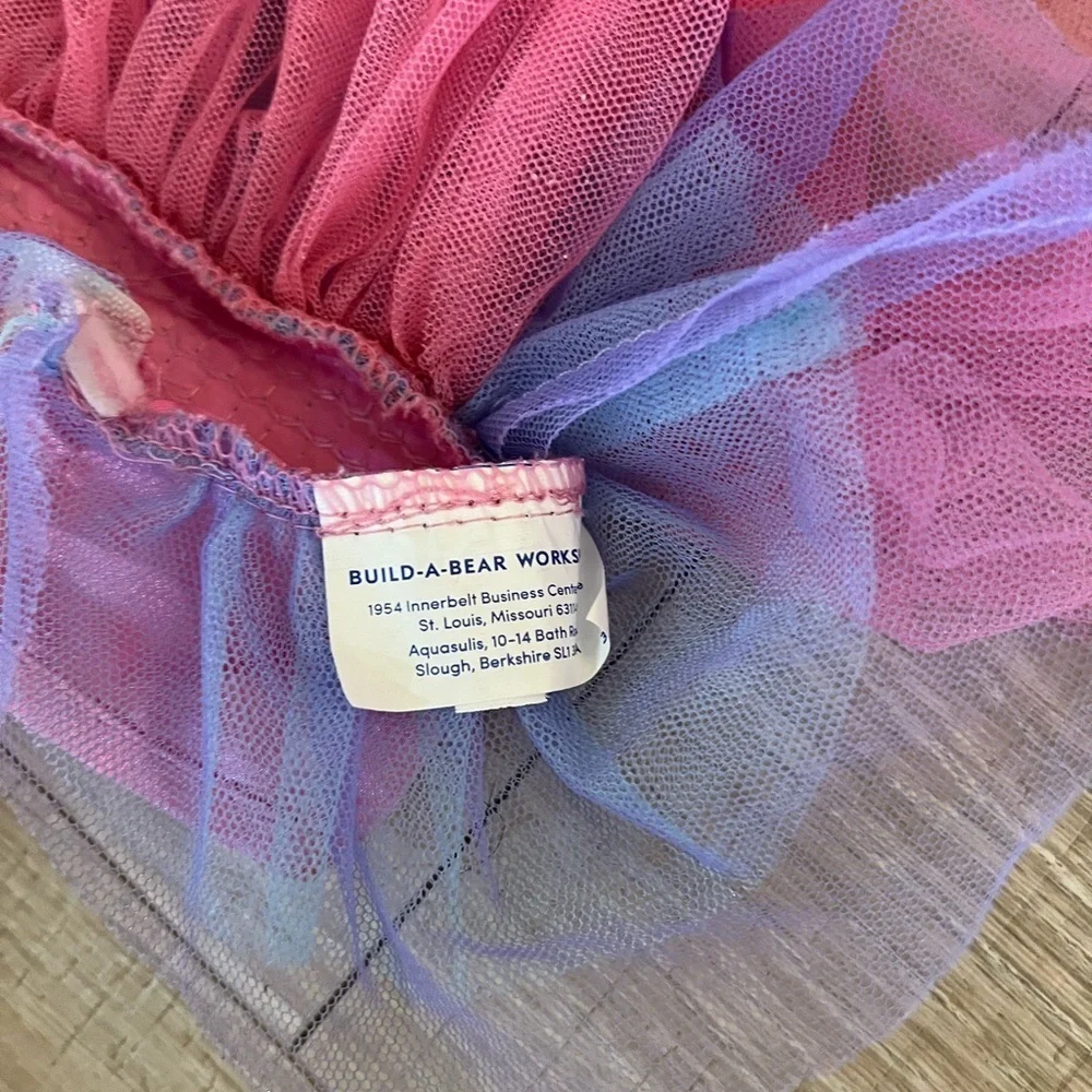 Build A Bear Sequin dress and shoes